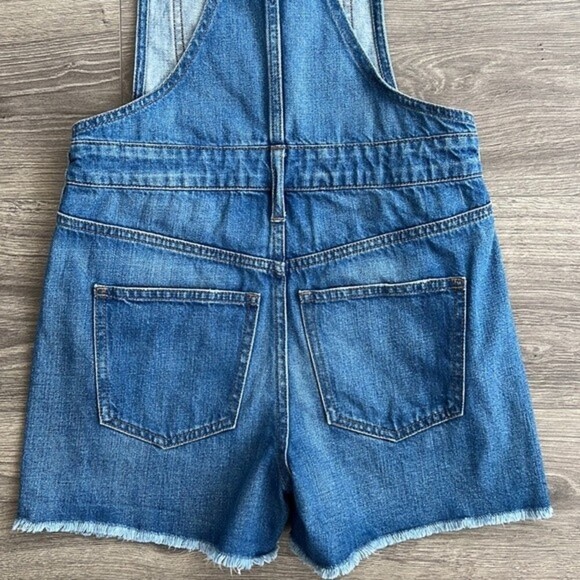 MADEWELL Adirondack Short Overalls XXS Denville Blue Denim Shortalls Festival - Picture 10 of 12